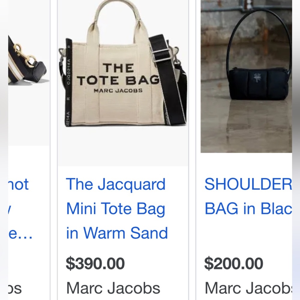 Selling my new Marc jacobs tote bag mini!